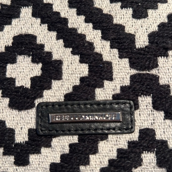 🔥REBECCA MINKOFF CLUTCH WITH LEATHER TASSEL AND HANDLE NWOT - Picture 6 of 8
